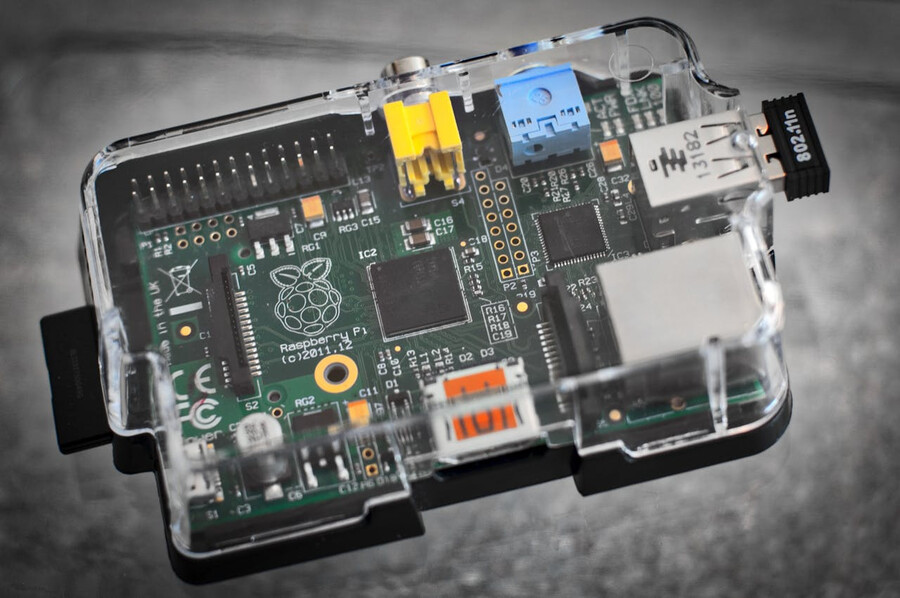Raspberry Pi Einplatinen-Computer f&uuml;r praktischen MINT-Unterricht.